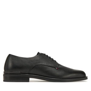 Cipele Tommy Hilfiger Core Hilfiger Leather Shoe FM0FM05375 Crna