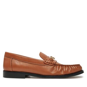 Mokasinke Tommy Hilfiger Soft Leather Horsebit Loafer FW0FW08414 Narančasta