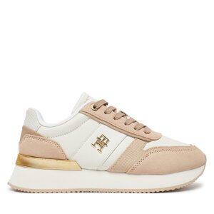 Tenisice Tommy Hilfiger Th Fashion Runner FW0FW08475 Bež