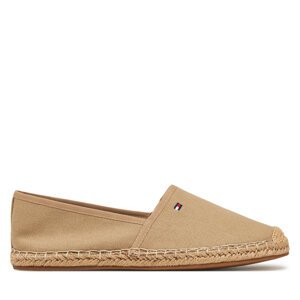 Espadrile Tommy Hilfiger Flag Canvas Espadrille FW0FW08541 Smeđa