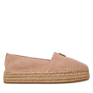 Espadrile Tommy Hilfiger Suede Platform Espadrille FW0FW08586 Bež