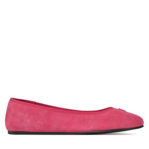 Balerinke Tommy Hilfiger Th Hardware Suede Ballerina FW0FW08655 Ružičasta