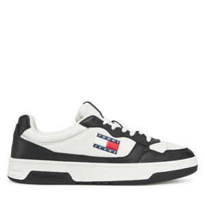 Tenisice Tommy Jeans (New) Tjm Cupsole Leather Ess EM0EM01443 Bijela