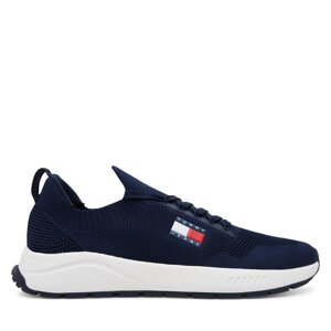 Tenisice Tommy Jeans Runner Kntitted EM0EM01555 Tamnoplava