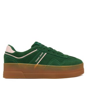 Tenisice Tommy Jeans EN0EN02734 Zelena