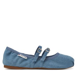 Balerinke Tommy Jeans Ballerina Denim EN0EN02782 Plava