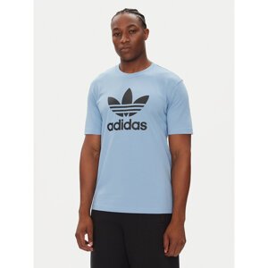 adidas T-shirt adicolor Trefoil JY3758 Svijetloplava Regular Fit