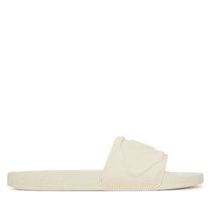 Japanke Calvin Klein Jeans Slide Pu Hf Mg YW0YW01879 Écru