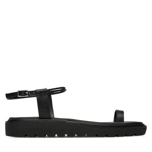 Sandale Calvin Klein Jeans Rope Toe Post Sandal Lth Mg YW0YW01893 Crna