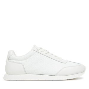 Tenisice Calvin Klein Low Prof Runn Laceup Mono HM0HM01896 Bijela
