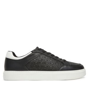 Tenisice Calvin Klein Clean Cup Low Laceup Mono HM0HM01899 Crna