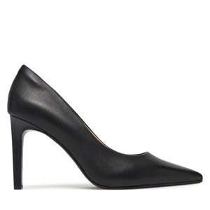 Štikle Calvin Klein Pump 90 Pointy Hw Bar Lth HW0HW02527 Crna