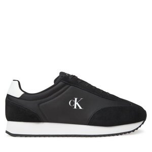 Tenisice Calvin Klein Jeans Retro Runner Lace Up Ny-Su YM0YM01325 Crna