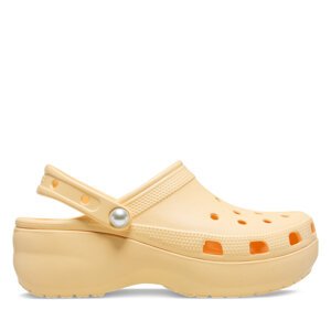 Natikače Crocs Classic Platform Pearl Clog 211231 Zlatna