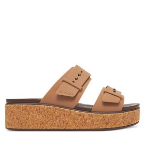 Natikače Crocs Brooklyn Cork Buckle 211252 Bež