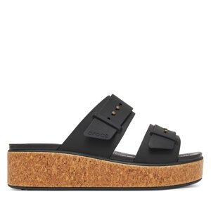 Natikače Crocs Brooklyn Cork Buckle 211252 Crna