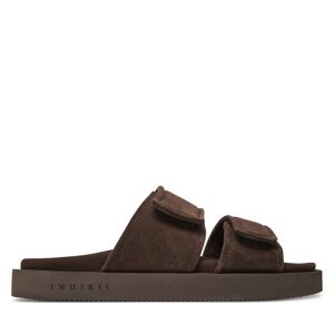 Natikače Inuikii Suede Double Band 50102-510 Smeđa