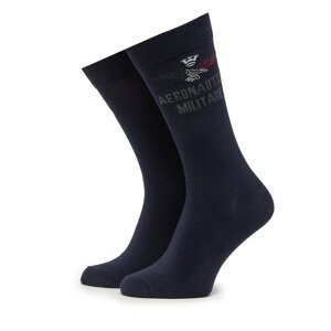 Muške visoke čarape Aeronautica Militare 251CZ010L499 Tamnoplava