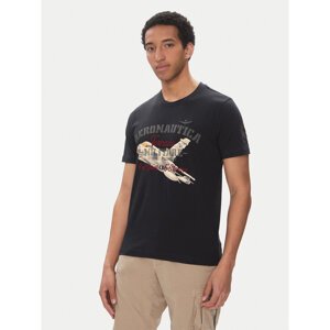 Aeronautica Militare T-shirt 251TS2406J641 Tamnoplava Regular Fit