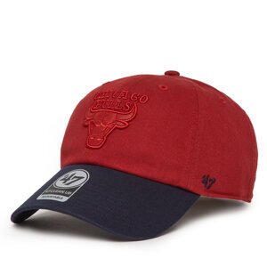 Šilterica 47 Brand NBA Chicago Bulls '47 x Tommy Hilfiger Courtside '47 Clean Up THCCU173GWL Crvena