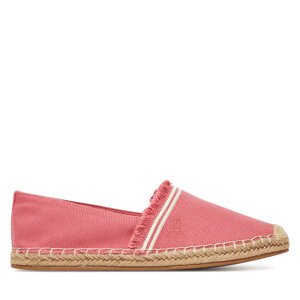 Espadrile Tommy Hilfiger Fringe Canvas Closed Espadrille FW0FW08881 Ružičasta