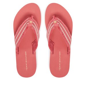 Japanke Tommy Hilfiger TH Webbing Beach Sandal FW0FW08739 Koraljna