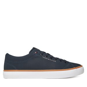 Tenisice Tommy Hilfiger Th Hi Vulc Core Low Ii Mesh FM0FM05513 Tamnoplava