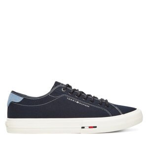 Tenisice Tommy Hilfiger Hi Vulc Street Canvas FM0FM05515 Tamnoplava