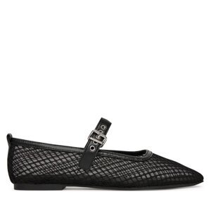 Balerinke Tommy Jeans Tjw Mesh Maryjane Ballerina EN0EN02872 Crna