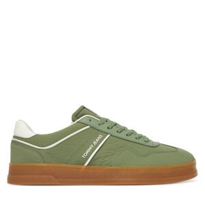 Tenisice Tommy Jeans The Greenwich Mix Media EM0EM01586 Zelena