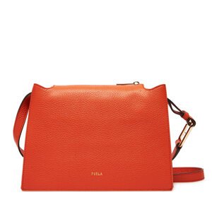 Torbica Furla Nuvola S Crossbody WB01275-BX2045-O6000-1007 Czarny WB01275 HSF000 CN KP000 Narančasta