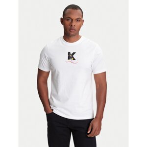 KARL LAGERFELD T-shirt 755099 553270 Bijela Regular Fit