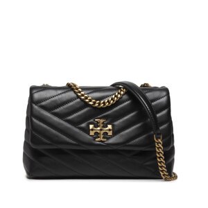 Torbica Tory Burch Kira Chevron Small Convertible 90452 Crna