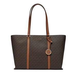 Torbica MICHAEL Michael Kors Temple Tote 30R4G1LT3B Smeđa