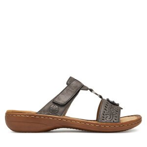Natikače Rieker 608K1-45 Siva