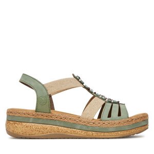 Sandale Rieker V0920-52 Zelena