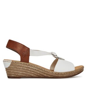Sandale Rieker 624H6-81 Bijela