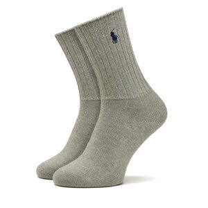 Ženske visoke čarape Polo Ralph Lauren 455846847013 Siva