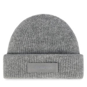 Kapa JACQUEMUS 246AC666-5217 Siva