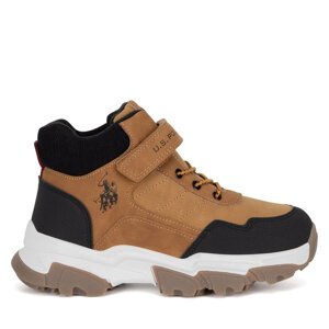 Gležnjače U.S. Polo Assn. KASPER001K/DY1 Smeđa