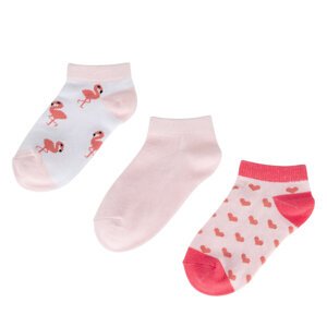 Čarape JENNY 7KB-001-SS25 (3-PACK) Ružičasta