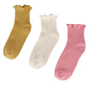 Čarape JENNY 7KB-003-SS25 (3-pack) Žuta