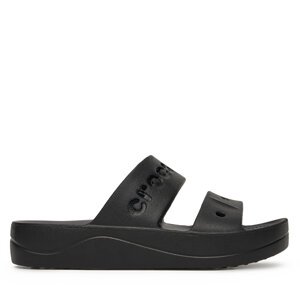 Natikače Crocs BAYA PLATFORM SANDAL 208188-001 Crna