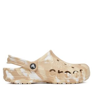 Natikače Crocs BAYA MARBLED CLOG 206935-2ZM Bež