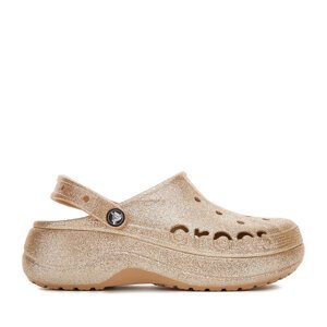 Natikače Crocs BAYA PLATFORM CLOG 208459-212 Zlatna