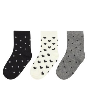 Set od 3 para dječjih visokih čarapa Nelli Blu 7KB-003-SS24 (3-PACK) Šarena