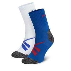 Set od 2 para unisex visokih čarapa Reebok R0418-SS24 (2-pack) Šarena
