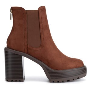 Čizme Nine West WFA3374-1 Smeđa