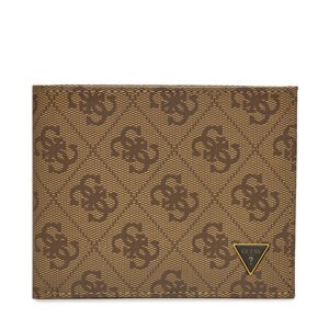 Veliki muški novčanik Guess Vezzola Leather Slg SMVELE LEA20 Smeđa
