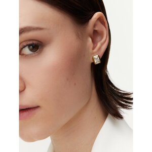 Naušnice Guess JUBE05 250JW Zlatna